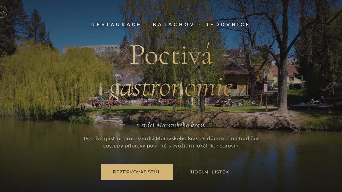 Web Restaurace Barachov